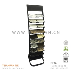 精品-石英石落地架样品架-规格板展示柜-可以定做