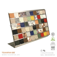 人造石促销架-石材板材展示架-工厂