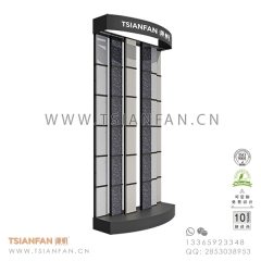 定做-石英石落地架展架-落地式石材展架-图片实拍