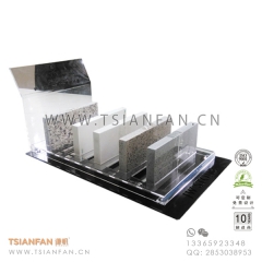 天然石架子-石材样品展览架摆放架-公司工厂