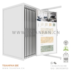 瓷砖抽拉可旋转展示架
