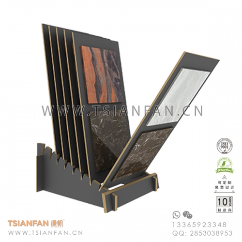 瓷砖便携木插架-瓷砖门店小展架-可以定做