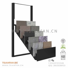新款-花岗岩架子-双排石英石展架-价格
