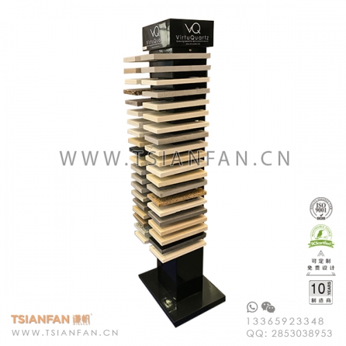 稳固-石材展架定做架子-天然石落地展示架-出口品质