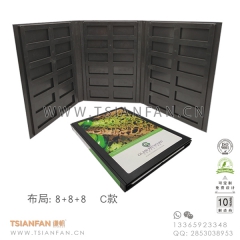 石英石塑料材质样本盒