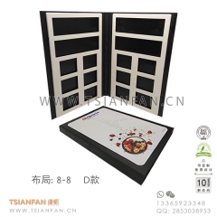 石材样本书塑料材质-大理石样品盒-多种款式
