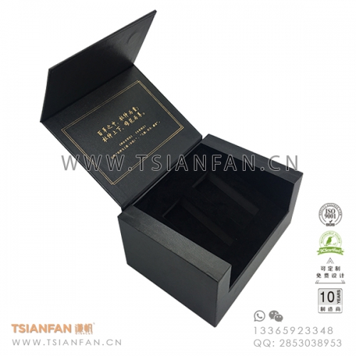 天然石翻盖样品箱