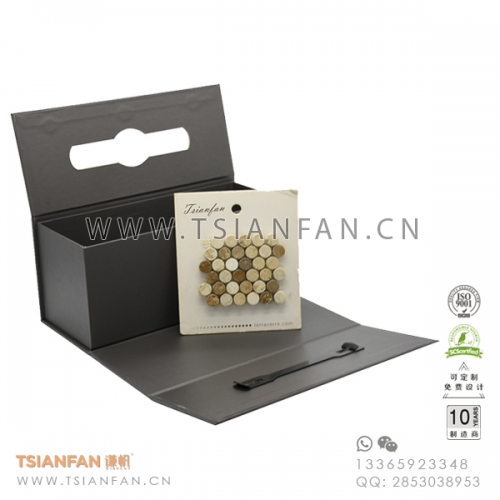 马赛克翻盖样板箱