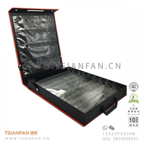 岗石翻盖样品箱
