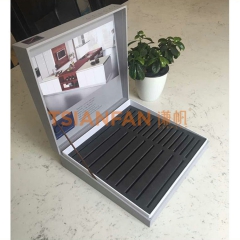 石材翻盖样品箱