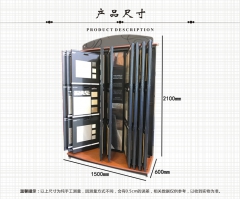 地砖翻页促销架-瓷砖展板展示架-精致美观