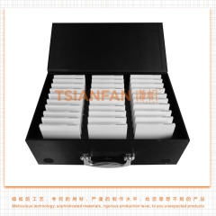人造石翻盖样板盒，黑色石英石样板盒，质量可靠