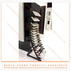 订做-人造石弧形展示架-可拆装石材展架-新款上市