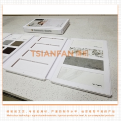 新款石材塑料样品册-精致小巧-石英石样品盒