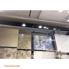 瓷砖推拉架 尺寸可调节-瓷砖可伸缩式展架-精致美观