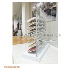 定制-亚克力石材展示架-人造石展架批发