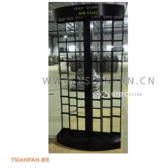 定做-石英石落地架展架-落地式石材展架-图片实拍