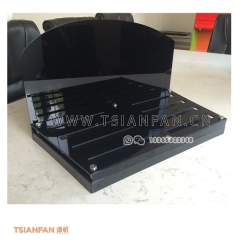 微晶石架子-石英石建材样品展览货架-定制