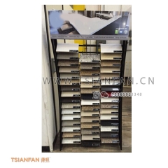 厂家生产-岗石落地架-石材展架报价-铁架定制