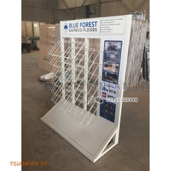 木地板便携式展示架-强化地板展示架-量大从优