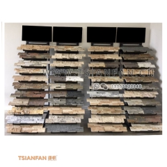 订制批发-大理石展示架-石英石宣传架-高端展架
