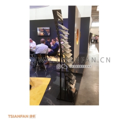 长期提供-石英石展示架-石材样品展厅-可以定做