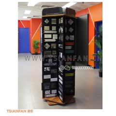 马赛克翻页展示架
