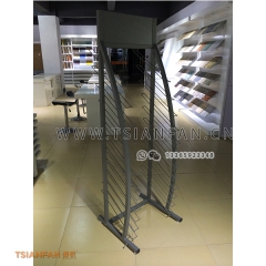 木地板促销架-地板门店展架-图片实拍