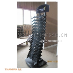 精品-人造石展厅架子-石英石落地架-铁质展架